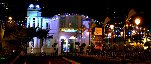 Restaurant at night